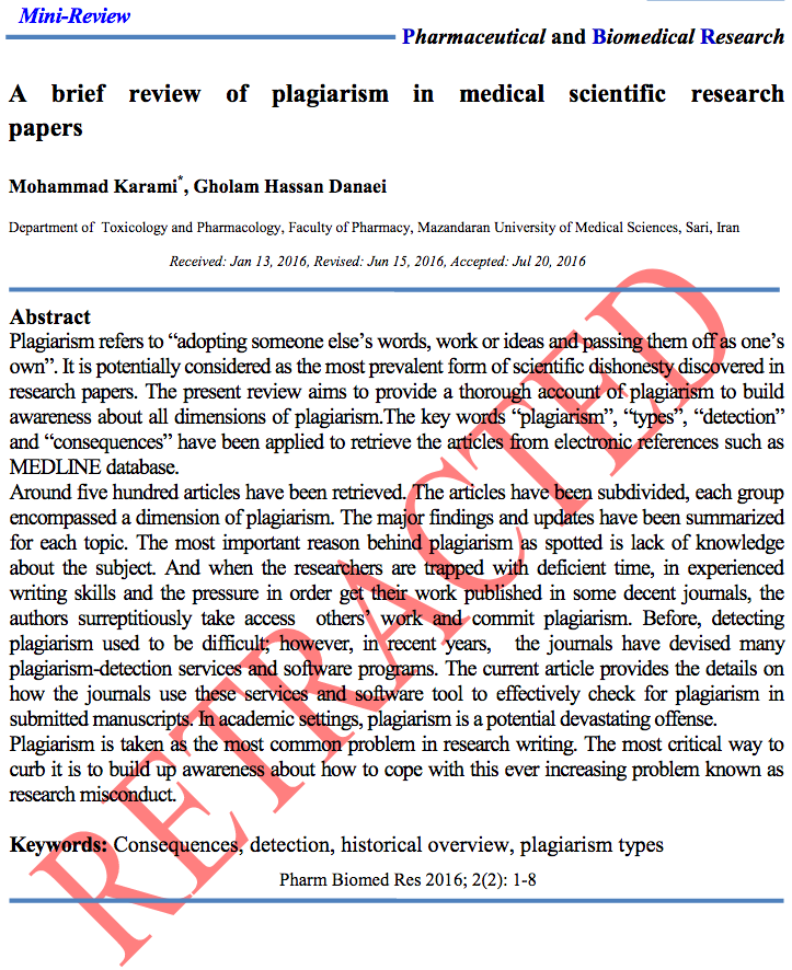 Conquering plagiarism in nursing research and authorship